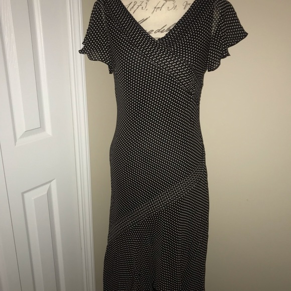 Adrianna Papell black dress size 6. - Picture 2 of 5